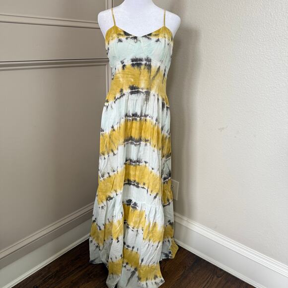Young Fabulous & Broke Dresses & Skirts - Young Fabulous & Broke Elie Trapeze Maxi Dress in olive Harmony Size L~ $242